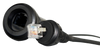 GME IP67 Microphone Extension Lead 2m with Panel Mount – Suit XRS-390C