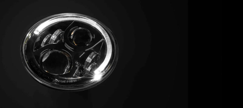 Stedi Stedi 7 Inch Carbon Black Led Headlight