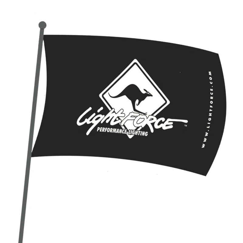 Lightforce Lightforce Flag Road Sign - 900x1840mm