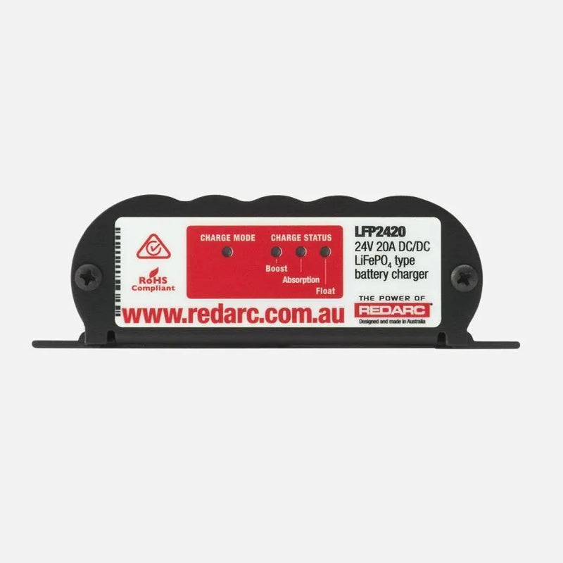Redarc 24V 20A Under Bonnet LiFePO4 Battery Charger