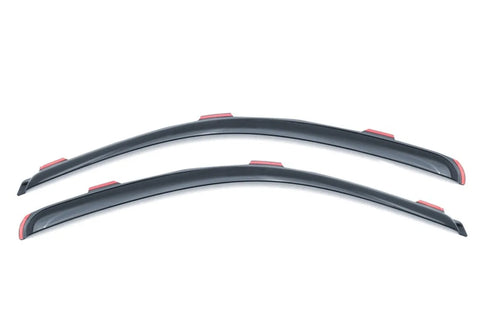 LUND Std Cab Ventvisor Elite Window Deflectors (Ram 1500 02-08) - Smoke 2PC — fits Dodge Ram 1500