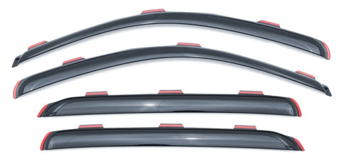 LUND SuperCab Ventvisor Elite Window Deflectors (F-150 04-14) - Smoke 4PC