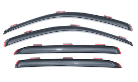 LUND Ventvisor Elite (Ram 1500 Crew Cab 19-23) - Blue Grey 4PC — fits Dodge Ram 1500