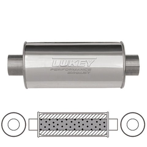 Lukey Muffler-Exhaust Sports LSU17296