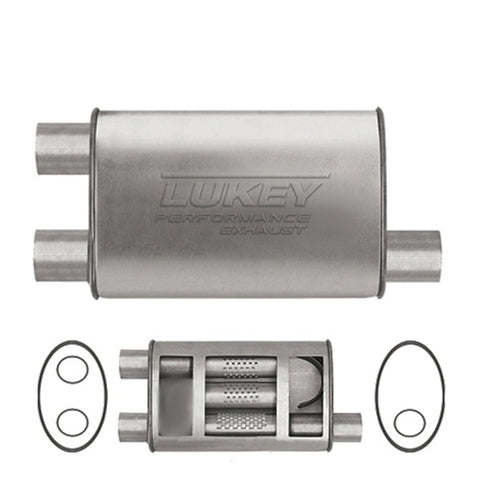 Lukey Muffler-Exhaust Sports LT17739