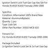 Honda XLV650 XL650 Transalp 2000-2006 Generic Ignition Switch Lock Fuel Gas Cap Set