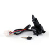 Kawasaki ZZR 400 600 ZXR 400 750 Generic Ignition Switch Lock & Fuel Gas Cap Key Set