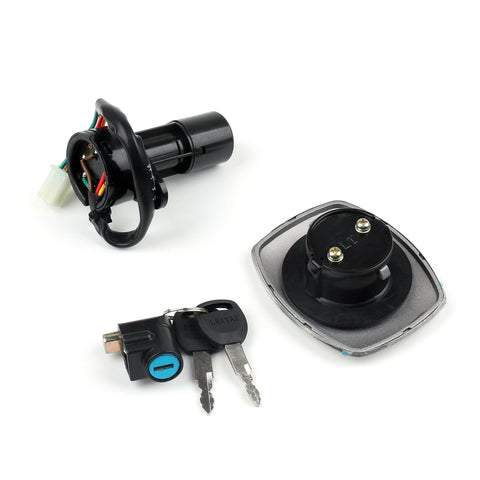 Suzuki GS125 4 wire 1982-2000 Generic Ignition Switch Lock & Fuel Gas Cap Key Set