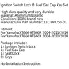 Yamaha XT660 XT660 R / X 04-11 Generic Ignition Switch Seat Gas Cap Cover Lock Key Set
