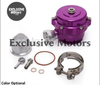 Universal JDM 50Mm V Band Blow Off Valve Bov Qr Typer W/ Weld On Aluminum Flange W/Logo