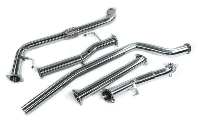 Nissan Navara (2005-2006) D40 TD 3" Stainless Steel Exhaust System