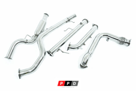 Mitsubishi Pajero (2006-2008) NS MANUAL - 3" Stainless Steel Turbo Back Exhaust - Image 2