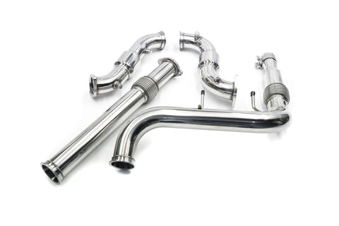 Ford Ranger (2022-2025) Raptor MY22 NEXT GEN 3" Downpipes / Dump Pipes - Image 2