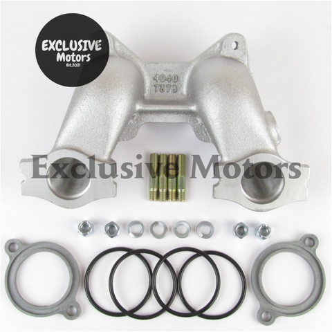 M4040 Mini / A Series swan neck manifold to suit single DHLA/DCOE 45