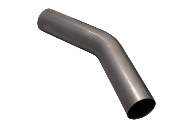 XForce 4in/30 Degree Mandrel Bend - 409 Raw Stainless Steel