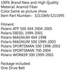Polaris ATP 500 4X4 04-05 MAGNUM 4X4 500 SPORTSMAN 700 3211095 Generic Drive Belt