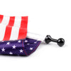 Harley Generic Custom Motorcycle Rear Side Mount Flag Pole with USA Flag