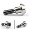 SUZUKI GSXR 600 750 1000 M6 x 21mm Generic Titanium Ti Motor Brake Rotor Bolt Screw
