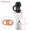 M10x1.0mm /1.25mm Motorcycle Brake Caliper Bleeder Screw Fork Air Bleeder Valves Generic