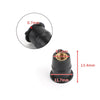 100 Quantity 10-32 M5 Rubber Well Nut Windscreen & Fairing 3/8 Wellnuts - 5mm Generic