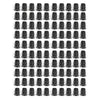 100 Quantity 10-32 M5 Rubber Well Nut Windscreen & Fairing 3/8 Wellnuts - 5mm Generic