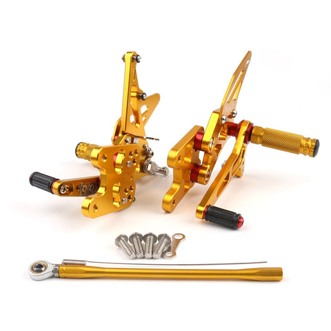 Suzuki GSXR1000 GSXR 1000 2007-2008 Generic Rearset Rear set Footpegs Adjustable