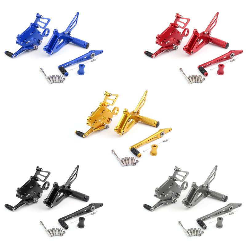 BMW S1000RR 2015-2017 Generic Motorcycle CNC Footrests Rear Sets Foot Pegs