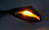 Honda Kawasaki Suzuki Yamaha Ducati Generic Universal Moto LED Turn Signal Mirrors