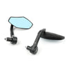 Motorcycle Generic 7/8 1 Aluminum Rear View Side Mirror Handle Bar End