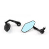 Motorcycle Generic 7/8 1 Aluminum Rear View Side Mirror Handle Bar End