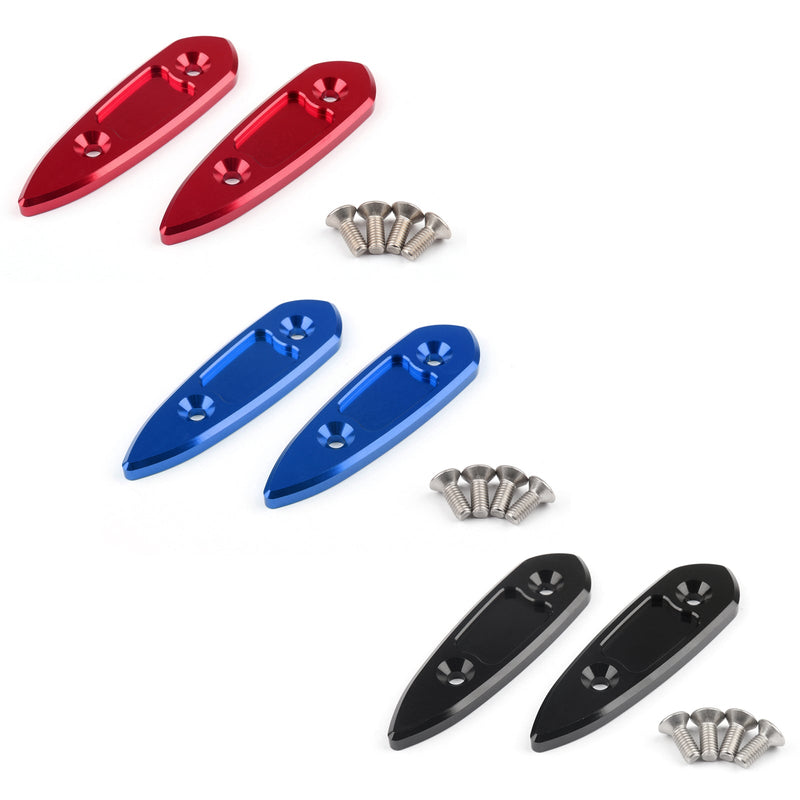 Yamaha YZF R3 2015-2016 R25 2013-2015 Generic CNC Mirror Hole Cap Covers