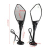 Honda 2003-2008 CBR600RR 04-08 CBR1000RR Rearview Mirrors With LED Turn Signals