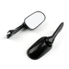 Honda CBR 250 400 NSR 250 VFR RVF 400 1987-1996 Generic Motorcycle Rearview Side Mirrors Left & Right Fit