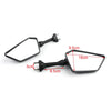KAWASAKI NINJA 250R EX250 2008-2013 Generic Black Left Right Rear View Mirrors