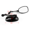 Suzuki GSF250 Bandit 250 / 400 / 600 SV1000 Generic 10mm Motocycle Rear View Mirrors