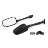 Honda CBR250R 2011-2012 CB1300S 2003-2012 Pair Black Motorcycle Rearview Side Mirrors