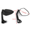 Bobber Cafe Racer Generic CNC Motorcycle 7/8 Handle Bar End Rearview Side Mirrors
