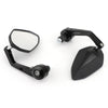 Bobber Cafe Racer Generic CNC Motorcycle 7/8 Handle Bar End Rearview Side Mirrors