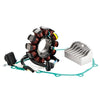 Honda CBF125M 09-10 31120-KWF-941 Magneto Stator +Voltage Rectifier +Gasket
