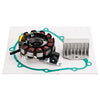 Honda CBF125M 09-10 31120-KWF-941 Magneto Stator +Voltage Rectifier +Gasket