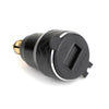 BMW Motorbike EU Plug Generic Motorcycle Dual USB Charger DIN Socket Voltmeter
