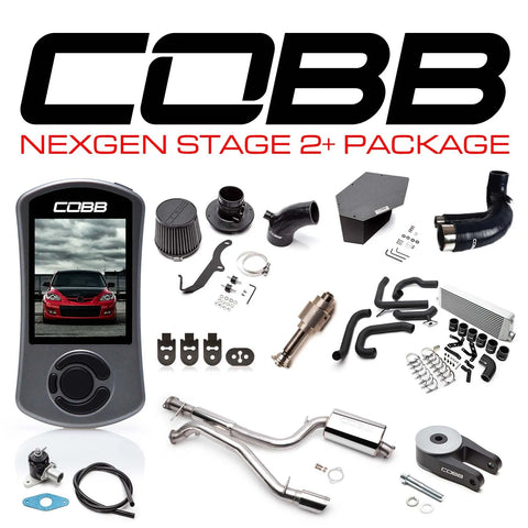 Cobb Tuning Nexgen Stage 2 Power Package Blue (Mazda 3 MPS BK 06-08) — fits Mazda 3 Gen 1