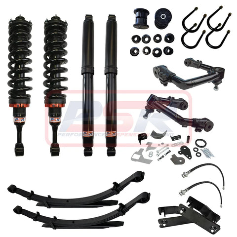 Performance Suspension Racing TTG 5" Lift Kit Std Duty Front/Heavy Duty Rear (BT-50/PX Ranger) — fits Mazda BT-50 UP