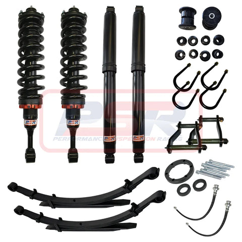 Performance Suspension Racing TTG 3" Lift Kit Long Travel Rear Std Duty Front/Heavy Duty Rear (BT-50/PX Ranger) — f...