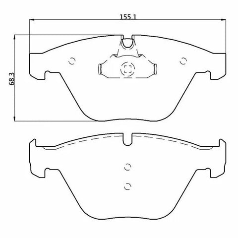 Circo Racing Brake Pads - M127 Front (BMW E90/E92/E93 M3)