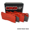 Circo M207E Race Brake Pads Brembo 4pot 140mm