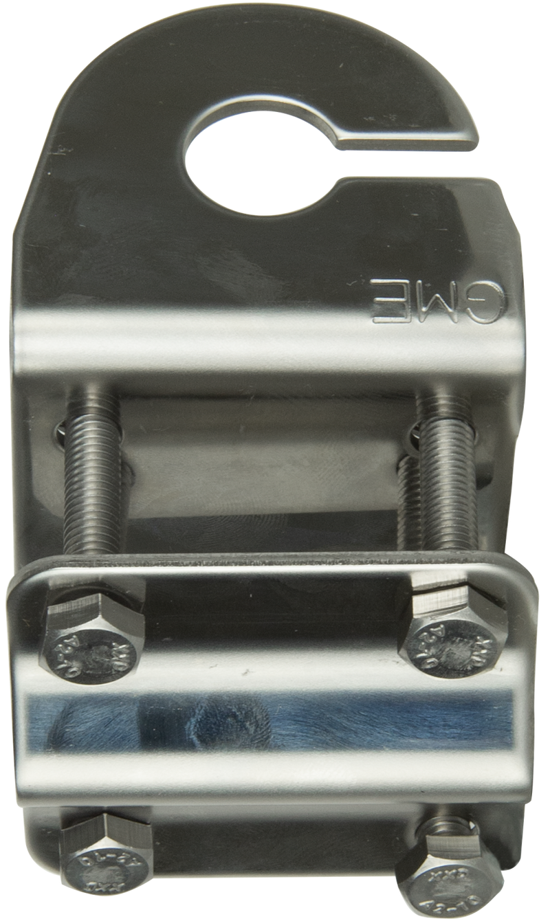 GME 2.5mm Mirror Mount with Cable Slot - Stainless Steel