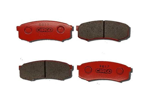Circo SC17 Performance Rear Brake Pad Set (Pajero 06-13/FJ Cruiser 06-16/Landcruiser 84-19) — fits Mitsubishi Pajer...