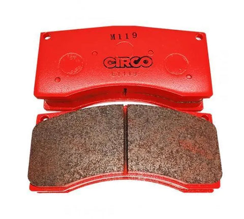 Circo Brake Pads - Front Brembo (STi 02-18/EVO 1-9, EVO X) — fits Mitsubishi Evo 1 3