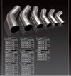 XForce Mandrel Bend - 2.25in Bend, 90 Degree, Mild Steel